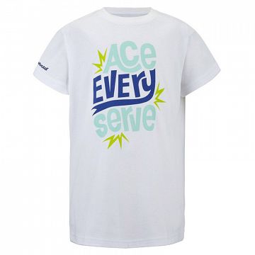 Babolat Exercise Cotton Tee Boy White